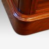 Victorian mahogany round cornered chest plinth