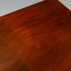 Victorian mahogany round cornered chest top detail