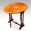 Victorian walnut small Sutherland table