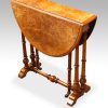 Victorian walnut small Sutherland table side