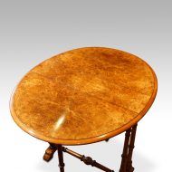 Victorian walnut small Sutherland table top