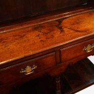 Antique oak cottage dresser top