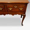 Antique oak dresser base leg