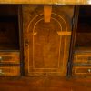 Georgian walnut bureau interior door