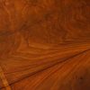 Regency mahogany work table top detail