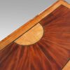 Sheraton inlaid mahogany card table central inlay