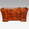 Victorian mahogany 4 door sideboard with flame panels