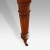 Victorian oak extending dining table leg