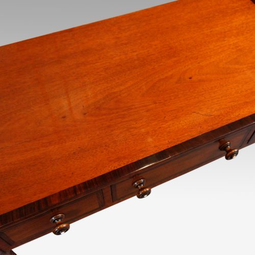 William IV mahogany side table top