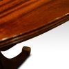 12 plus seat Regency style mahogany 3 pillar dining table edge