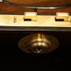 Antique coromandel writing slope Bramah locking