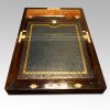 Antique coromandel writing slope fully open
