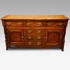 Antique oak Anglesey dresser base