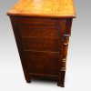 Antique oak Anglesey dresser base end view