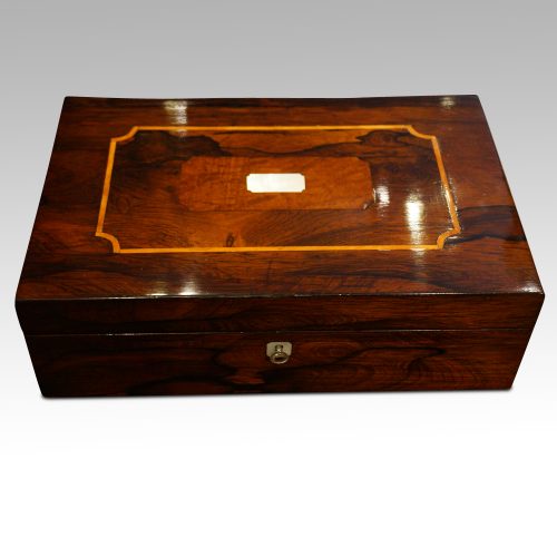 Antique rosewood box