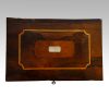 Antique rosewood box lid