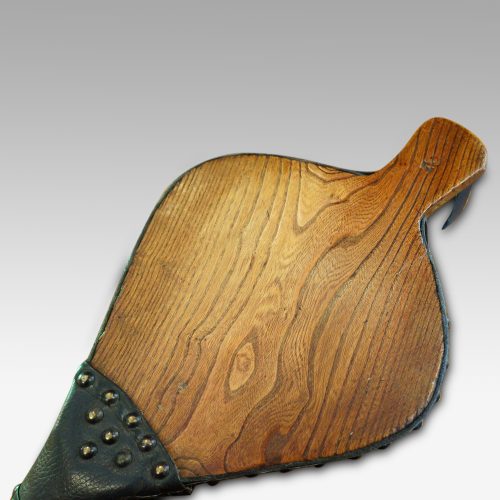 Edwardian elm bellows front