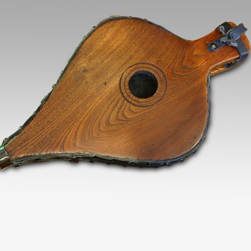 Edwardian elm bellows rear