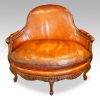 Edwardian walnut love seat
