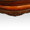 Edwardian walnut love seat frieze