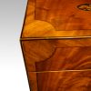 George III mahoangy inlaid casket top corner