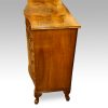 Maple & co walnut serpentine chest of drawers side