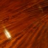 Regency style mahogany twin pillar dining table detail timber