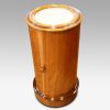 Victorian circular satin birch cupboard