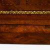 Victorian inlaid walnut credenza base mould