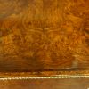 Victorian inlaid walnut credenza burr top
