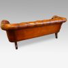 Victorian leather chesterfield rear