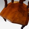 Victorian mahogany desk chair seat