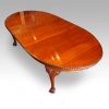Maple & co mahogany extending dining table