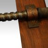 Maple & co mahogany extending dining table telescopic action