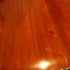 Maple & co mahogany extending dining table timber