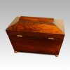 Regency rosewood caddy box rear