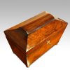 Regency rosewood caddy box top
