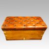 Victorian camphorwood ottoman rear