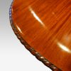 Waring and Gillow mahogany extending dining table edge