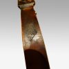 Pair of Victorian walnut cardtables registration mark