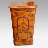 Victorian burr walnut cabinet