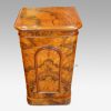 Victorian burr walnut cabinet front