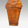 Victorian burr walnut cabinet side