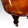 Victorian mahogany 10+ seat dining table corner