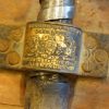 Victorian mahogany 10+ seat dining table patent mechanism