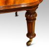 Victorian mahogany 10+ seat dining table turned leg