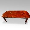 Victorian mahogany 10+ seat dining table with 2 leaves