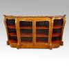 Victorian walnut open end credenza 4