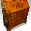 Walnut dome top bureau bookcase front