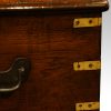 Antique brass bound merchants chest brasscorners
